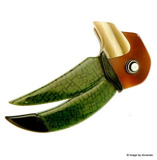 Vtg Bakelite Era Lea Stein Lucite Toucan Brooch Pin Made in France