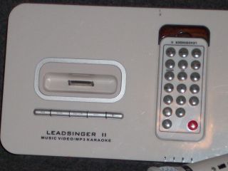 Leadsinger II Music Video  Karaoke iPod Dock Micro