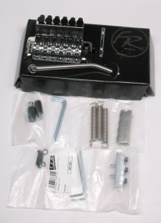 Rose Double Locking Tremolo Kit Left Handed with L3 Nut Chrome