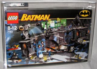 2006 Lego Batman 7783 The Batcave Penguin Mr Freezes Invasion Graded