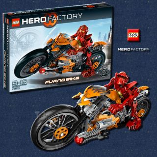 and dual plasma blasters, the Furno bike gives LEGO HERO FACTORY