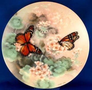 Lena Liu Monarch Butterfly Plate