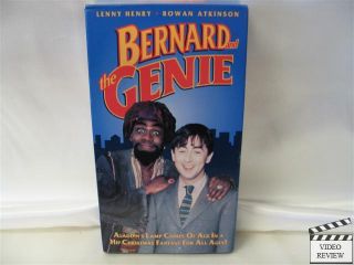 Bernard and The Genie VHS Lenny Henry Rowan Atkinson 086162576638