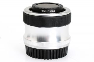 Lensbaby Scout with 12mm F 4 Fisheye Lens for Canon EOS EF