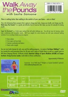 Leslie Sansone Walk Away The Pounds 3 Mile DVD New Walking at Home