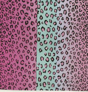 New 2ply Rainbow Blue Purple Dusty Rose Pink Leopard Skin Print Dots
