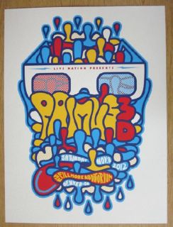 2012 Fillmore Original Concert Poster Silkscreen Les Claypool