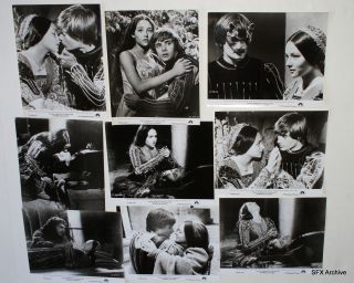 Vintage 1968 Olivia Hussey Leonard Whiting Romantic Film Stills