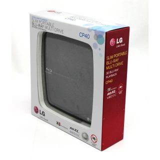 LG Electronics CP40NG10 Portable 6X Slim Blu Ray Combo External Drive