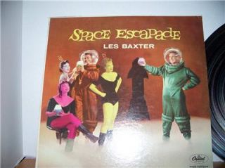 Awesome LP Les Baxter and Orchestra Space Escapade T968