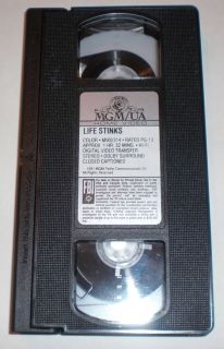 Mel Brooks Life Stinks Movie VHS 1991 Lesley Ann Warren Comedy