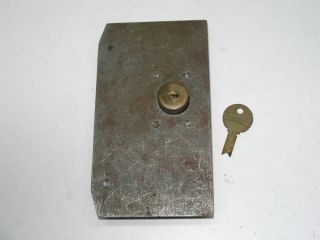 Vintage Mills Slot Machine Cash Box Door and Lock