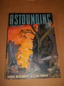 Astounding Science Fiction April 1940 L Ron Hubbard A E Van Vogt Lots