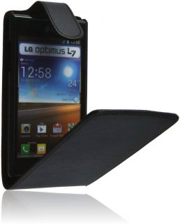 LG P700 Optimus L7 Premium Handytasche Flip Case Schutzhülle PU Leder