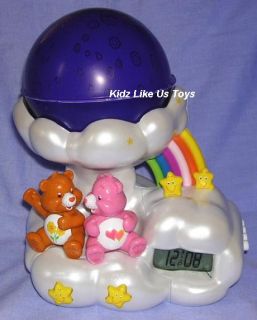 Care Bears Night Light Projection Alarm Clock