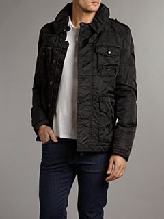 JC Rags Nylon caban jacket Black   