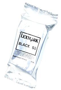 Genuine Lexmark 50 Black Ink 17G0050 P3150 Z12 Z22 Z715 Z32 Z705 P707