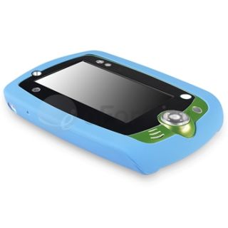 LeapPad 2 Explorer Light Blue Silicone Gel Skin Case Soft Cover