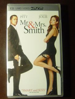 Freeshipping Brand New Mr Mrs Smith UMD Movie for PSP Factory SEALED