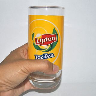 Lipton Ice Tea 2 Glass Premium Original Collectors New