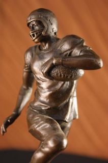 Sculpture Statue Trophy Football Player Figurine Art Figure Marble