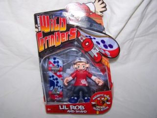 Rob Dyrdeks Wild Grinders Series 2 Lil Rob w Board New