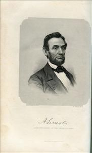 Abraham Lincoln A History Extra Illustrated Plates LTRS 118 Autographs