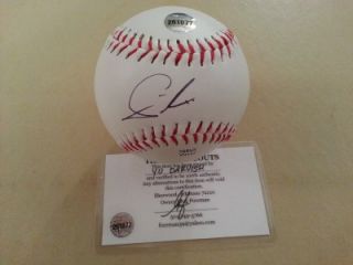 Yu Darvish Rangers Signed Autograph Baseball w COA