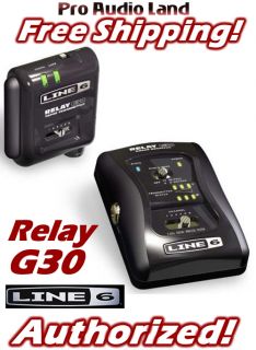 Line 6 G30 Relay Wireless Guitar System G 30 Warehouse Demo Unit