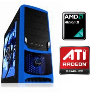 AMD Athlon II X2 250 CPU and Asus Motherboard Desktop Gam er PC