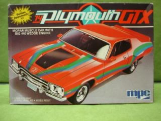 MPC 1 0871 74 Plymouth GTX from 1983 Build