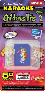 Chartbuster 50 G SD Card 5079 Childrens Hits Vol 2