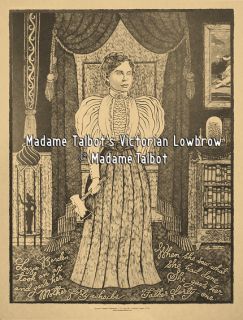 Lizzie Borden Took An AX Victorian Lowbrow Poster