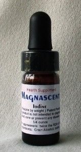 MAGNASCENT 2% NASCENT IODINE 1/4oz THYROID THERAPY ANTI BACTERIAL ANTI