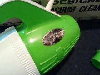 Vintage Italian Designed Portable Vacuum Cleaner