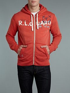 Polo Ralph Lauren Zip through lifeguard sweater Red   