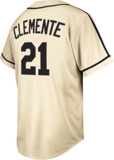 Clemente Pittsburgh Pirates Natural Cooperstown Tradition Jersey