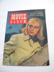 Movie Album Magazine 1948 Lizabeth Scott Elizabeth Taylor Ava Gardner