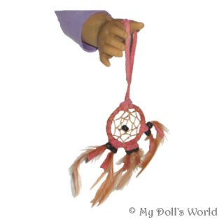 This miniature dream catcher is just perfect for Kaya or any