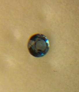 London Blue Topaz 4mm Round 32ct MIN Natural Gemstone