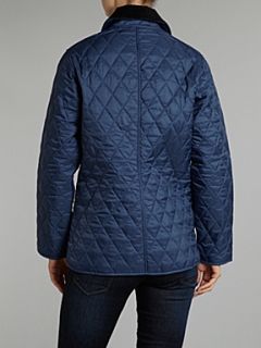 Barbour Shaped liddesdale quilted jacket Blue   