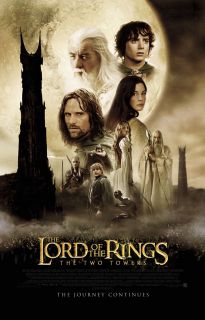 Lord of The Rings Movie Poster FOTR 1st Adv 2S 3 BNS