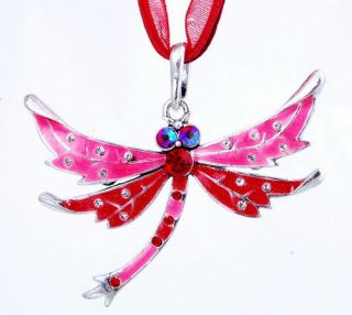 Fashion Dragonfly Long Pendant Charms Necklace Women s Party costome