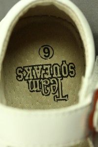 Team Squeaks TEXAS LONGHORNS University Football Logo Kids Girl Shoes