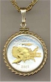 Louisiana Statehood Coin Collectibles at Chars Gift Emporium