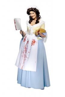 Miss Mrs Lovett Sweeney Todd Fancy Dress Costume 12 14