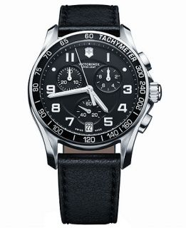 Victorinox Swiss Army Watch, Mens Chrono Classic Chronograph Black