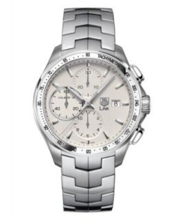 TAG Heuer Watch, Mens Automatic Chronograph Stainless Steel Bracelet