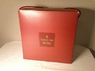 Louis XII Remy Martin Baccarat Crystal 750ml Empty Cognac Decanter w
