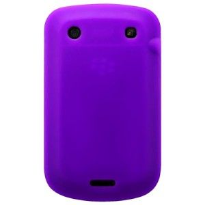 Purple Keypad Covered Silicone Case Cover Skin for Blackberry Bold